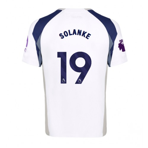 Tottenham Hotspur Dominic Solanke #19 Replika Hemmatröja 2025-26 Kortärmad Tottenham Hotspur Dominic Solanke #19 Replika Hemmatröja 2025-26 Kortärmad